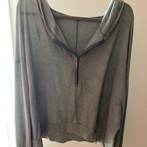 Blue Slouchy Pullover